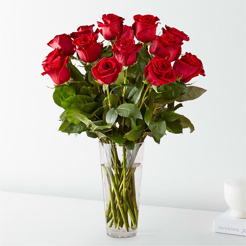 Long Stem Red Rose Bouquet – Four Seasons Florist, Clarksville TN