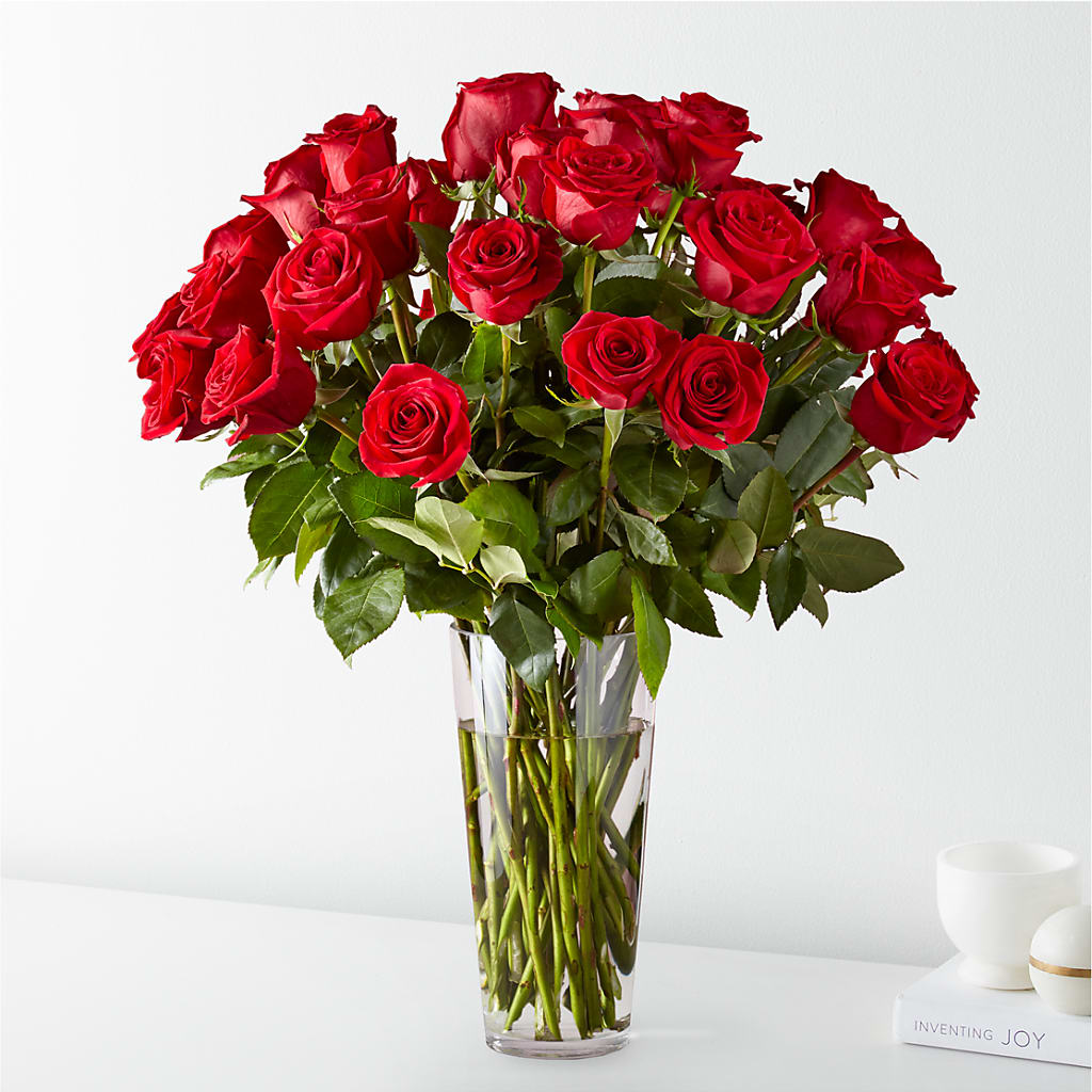 Long Stem Red Rose Bouquet – Four Seasons Florist, Clarksville TN