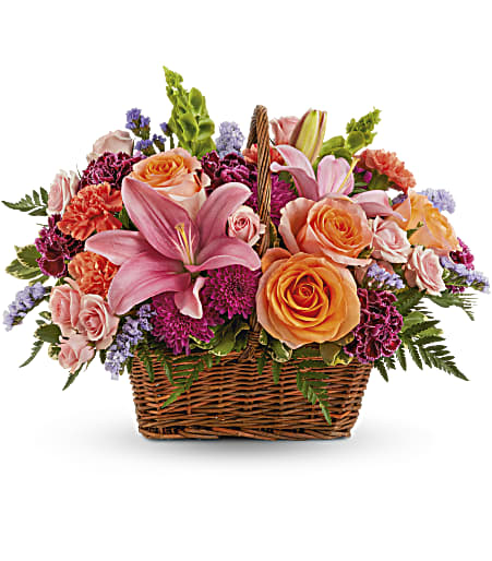 BLOOMING JOY BASKET – Four Seasons Florist, Clarksville TN