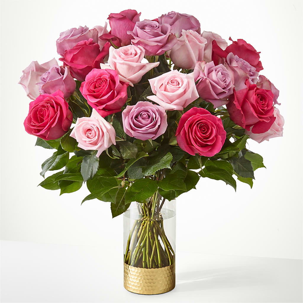 Pure Beauty Mixed Roses – Four Seasons Florist, Clarksville TN