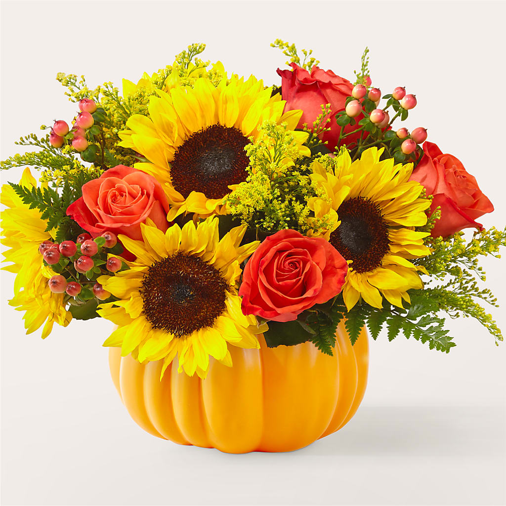 Pick of the Patch Pumpkin Bouquet – Four Seasons Florist, Clarksville TN