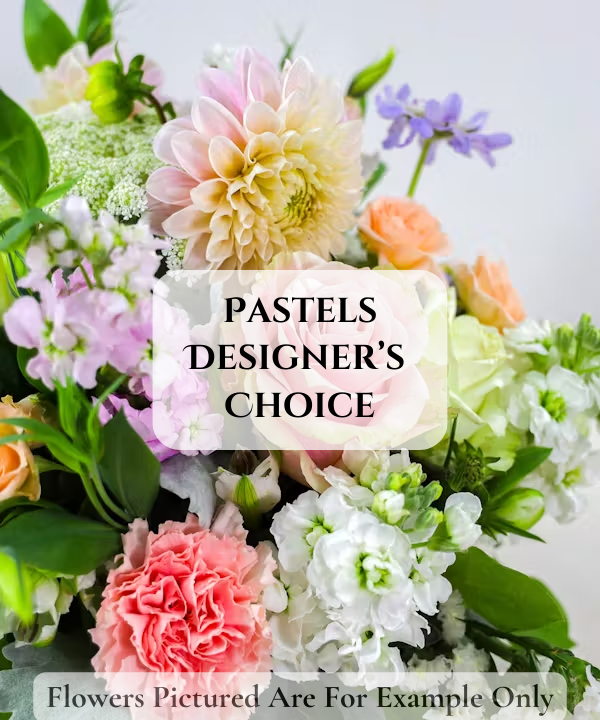 Pastel Designer's Choice Mixed Arrangement – Four Seasons Florist, Clarksville TN
