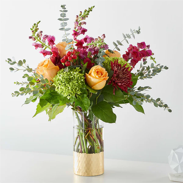 Gilded Moments Bouquet – Four Seasons Florist, Clarksville TN
