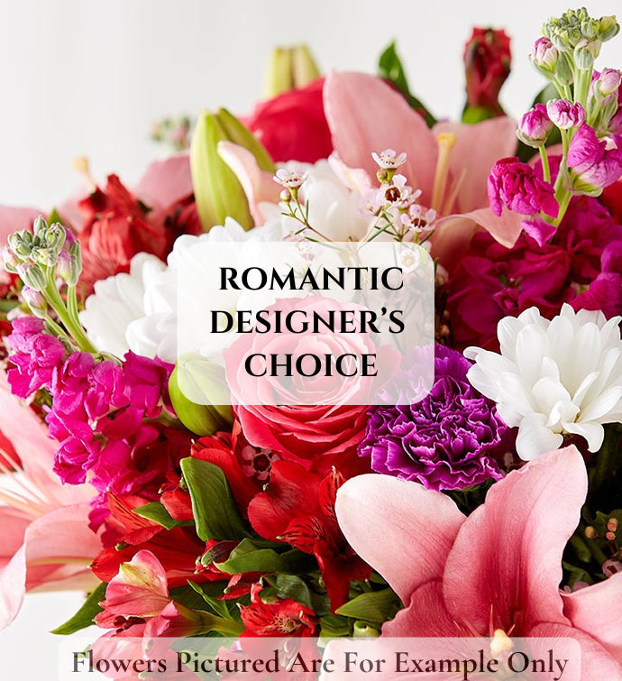 Romantic Designer's Choice Mixed Arrangement – Four Seasons Florist, Clarksville TN