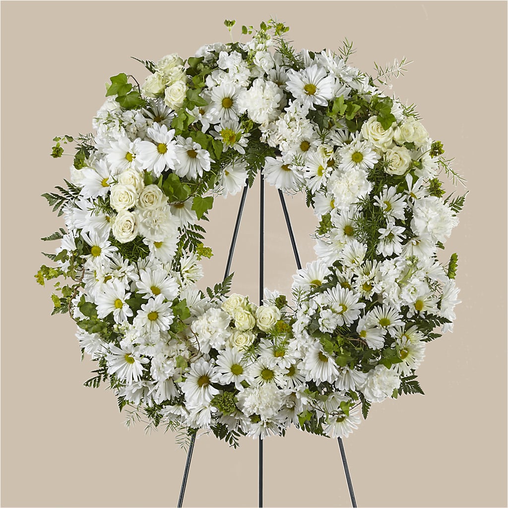 Faithful Wishes Wreath – Four Seasons Florist, Clarksville TN