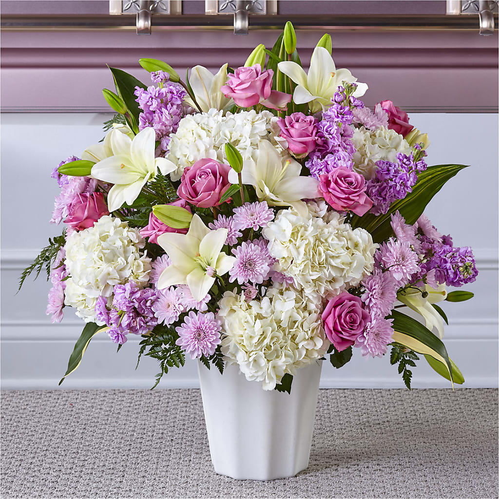 Heaven Sent Floor Basket – Four Seasons Florist, Clarksville TN