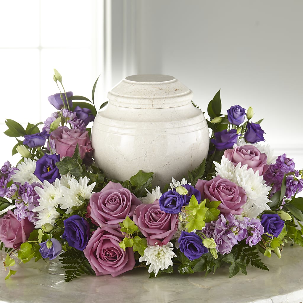 Blooming Sympathy Cremation Adornment – Four Seasons Florist, Clarksville TN