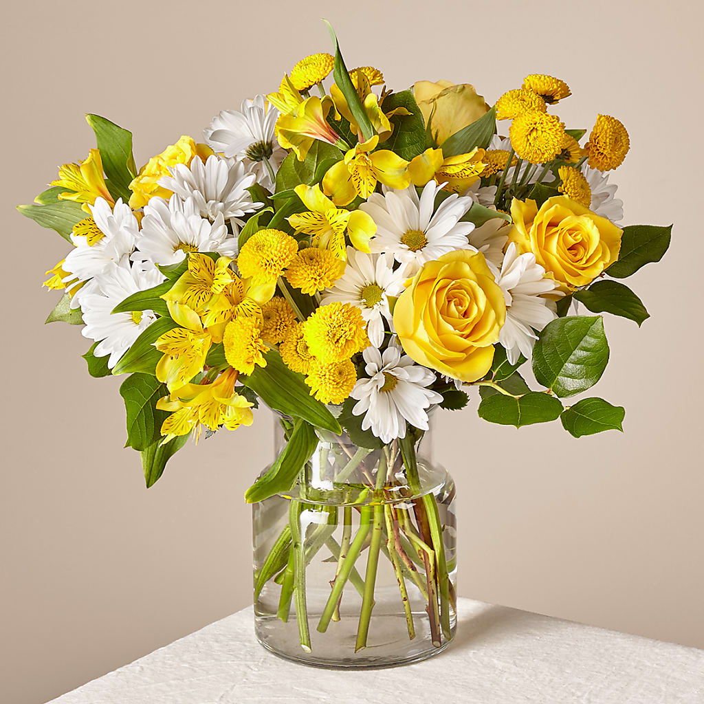 Sunny Sentiments Bouquet – Four Seasons Florist, Clarksville TN
