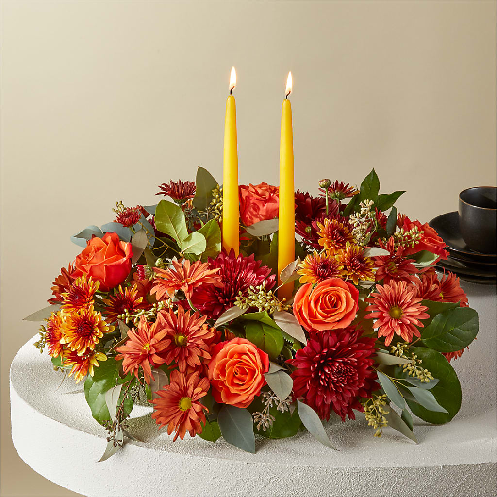 Ember Banquet Centerpiece – Four Seasons Florist, Clarksville TN