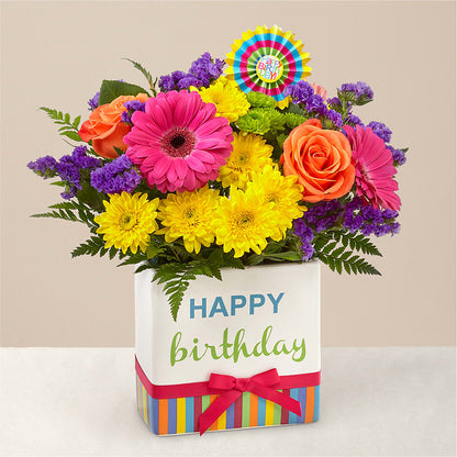 Birthday Brights Bouquet –  Four Seasons Florist, Clarksville TN