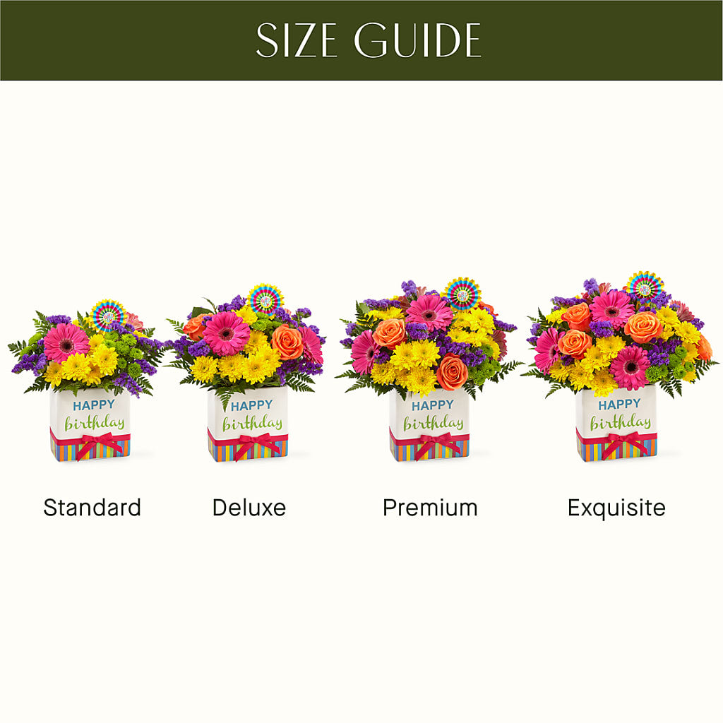 Birthday Brights Bouquet –  Four Seasons Florist, Clarksville TN