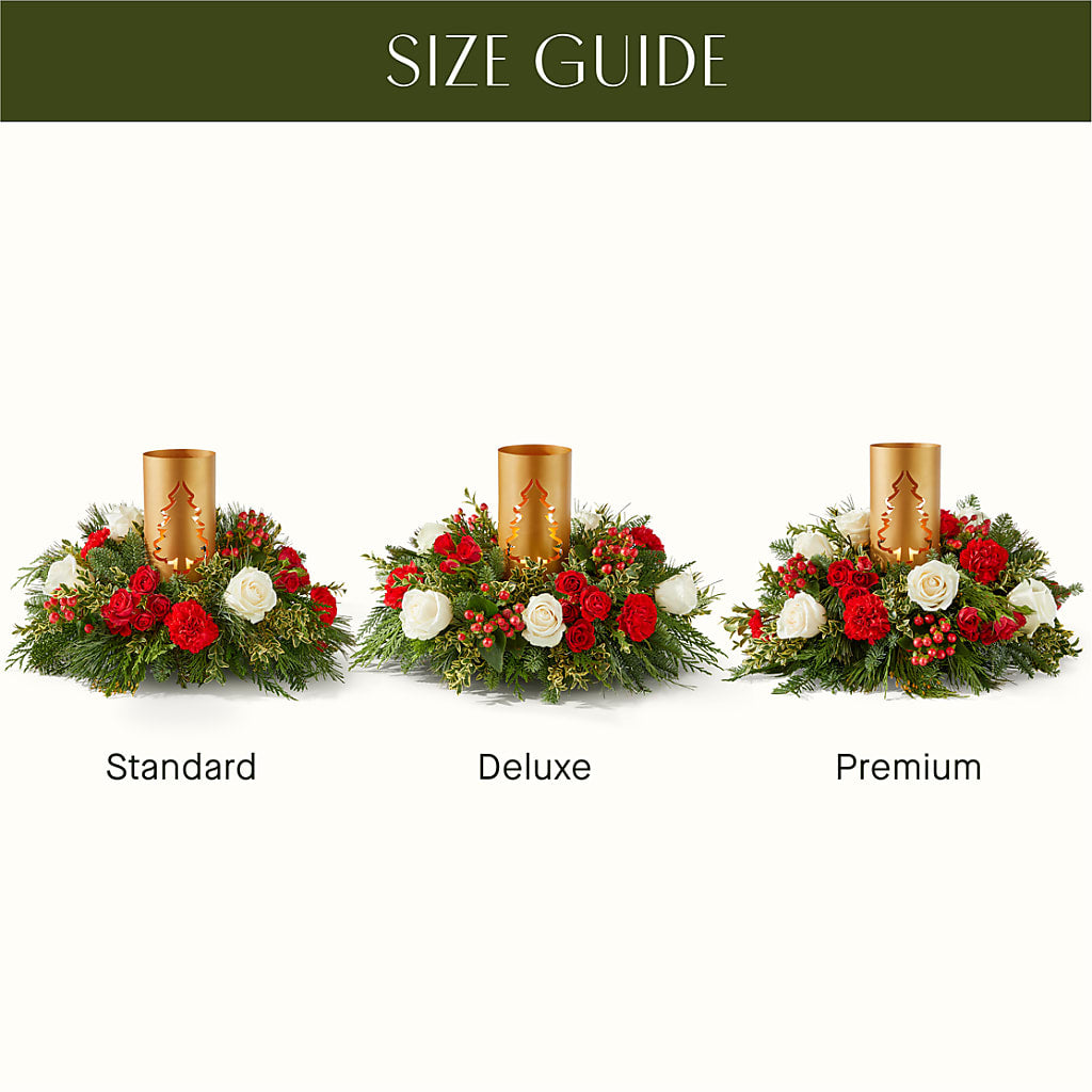 December Dreams Centerpiece –  Four Seasons Florist, Clarksville TN