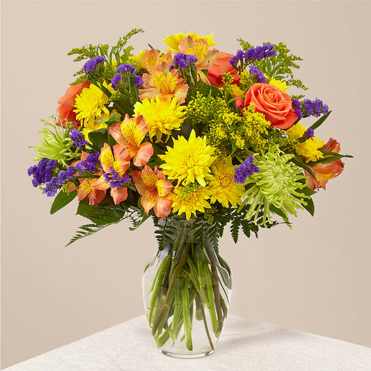 Marmalade Skies Bouquet –  Four Seasons Florist, Clarksville TN