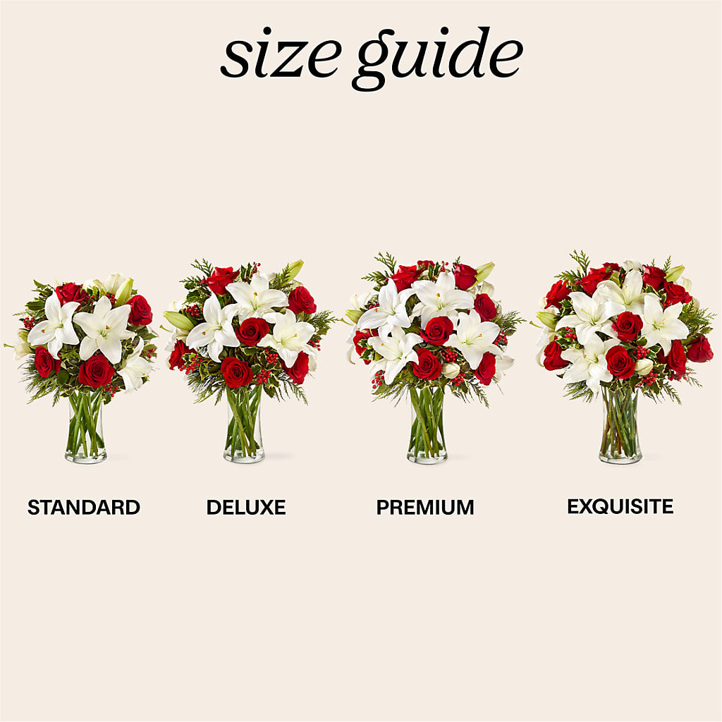 Sparkling Snowflakes Bouquet –  Four Seasons Florist, Clarksville TN