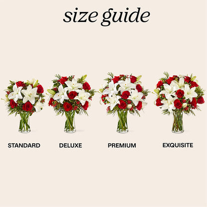 Sparkling Snowflakes Bouquet –  Four Seasons Florist, Clarksville TN