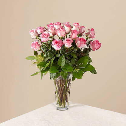 Long Stem Pink Roses