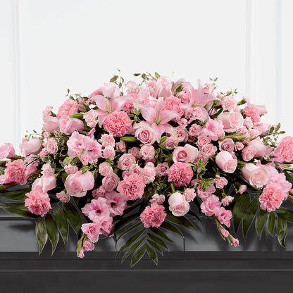 Garden of Comfort Casket Spray (Standard) –  Four Seasons Florist, Clarksville TN