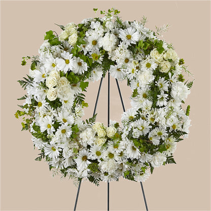 Faithful Wishes Wreath –  Four Seasons Florist, Clarksville TN