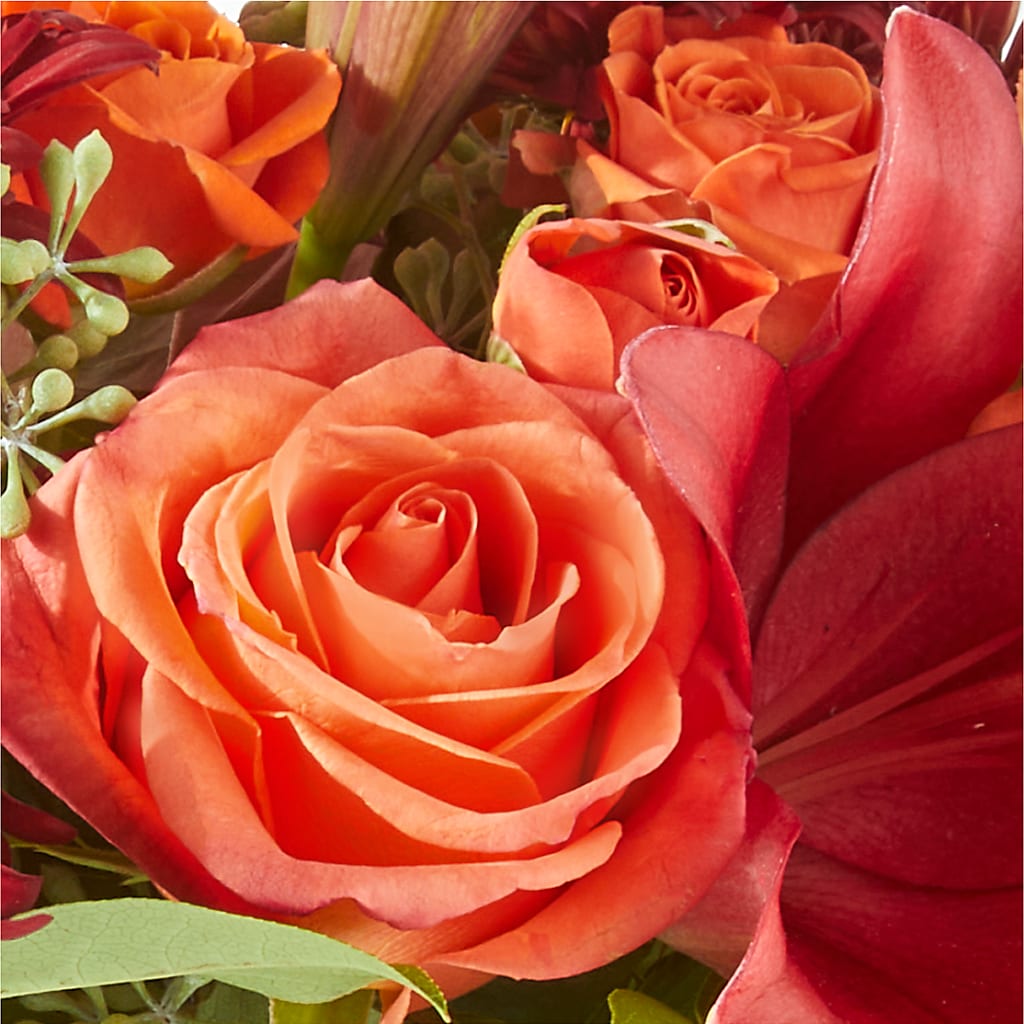 Crimson Leaves Bouquet –  Four Seasons Florist, Clarksville TN