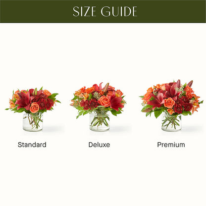 Crimson Leaves Bouquet –  Four Seasons Florist, Clarksville TN
